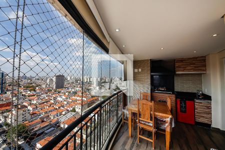 Varanda de apartamento à venda com 3 quartos, 91m² em Vila Prudente, São Paulo