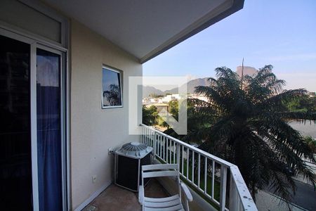 Vista da Varanda de apartamento à venda com 1 quarto, 54m² em Barra da Tijuca, Rio de Janeiro