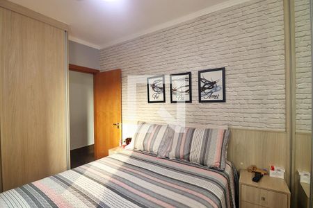 Suíte - Quarto 1 de apartamento à venda com 3 quartos, 140m² em Vila Valparaiso, Santo André