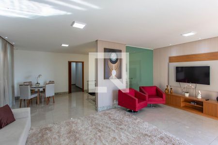 Sala de Estar de casa à venda com 5 quartos, 614m² em Céu Azul A, Belo Horizonte