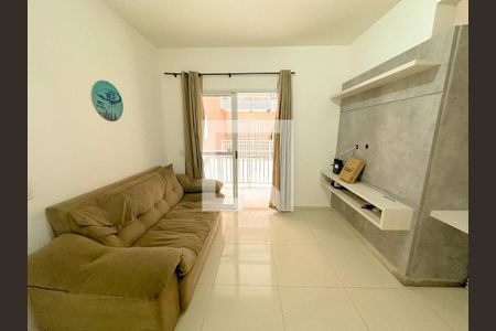 Sala de TV de apartamento para alugar com 2 quartos, 66m² em Ingleses do Rio Vermelho, Florianópolis
