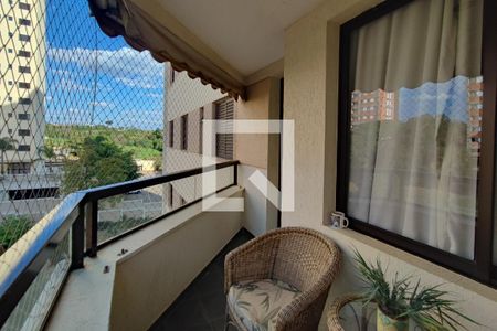 Varanda da Sala de apartamento para alugar com 3 quartos, 97m² em Parque Prado, Campinas