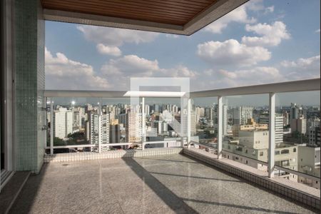 Varanda da Sala de apartamento à venda com 4 quartos, 265m² em Vila Mariana, São Paulo