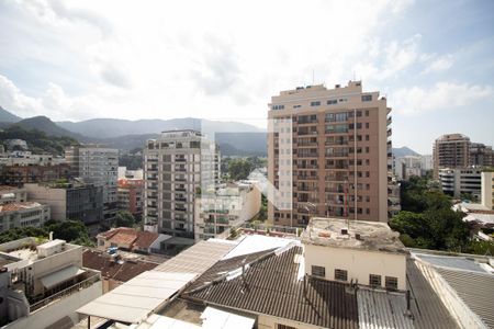 Vista do Quarto de apartamento à venda com 1 quarto, 32m² em Leblon, Rio de Janeiro