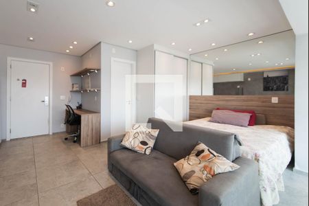 Sala de apartamento à venda com 1 quarto, 33m² em Brooklin, São Paulo