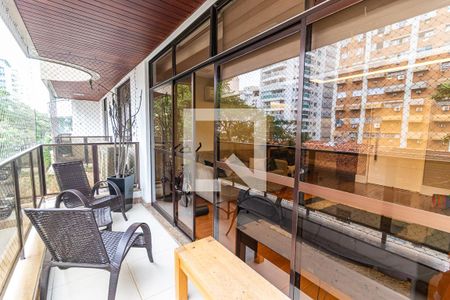 Varanda da Sala de apartamento à venda com 4 quartos, 160m² em Icaraí, Niterói