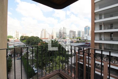 Varanda  de apartamento à venda com 1 quarto, 46m² em Itaim Bibi, São Paulo