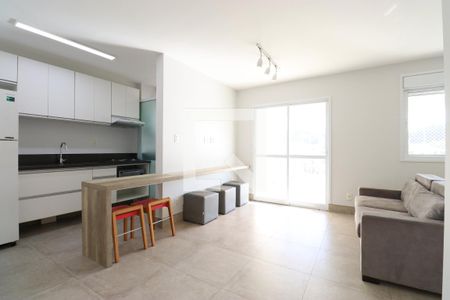 Sala de apartamento para alugar com 1 quarto, 61m² em Vila Ipojuca, São Paulo