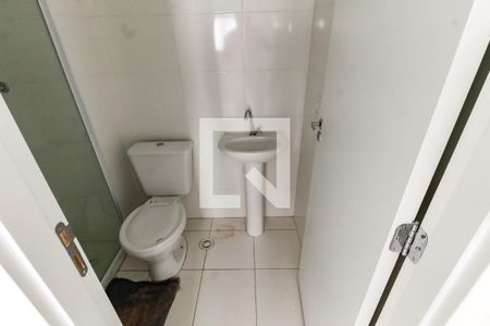 Banheiro da Suíte de apartamento para alugar com 1 quarto, 24m² em Paraíso do Morumbi, São Paulo