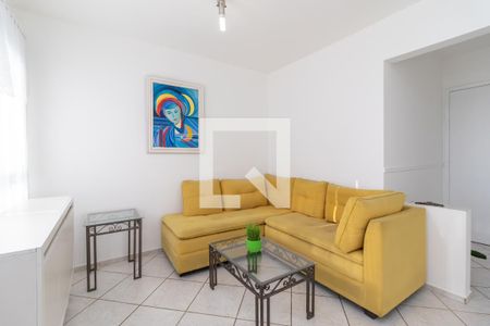 Sala de Estar de apartamento à venda com 2 quartos, 64m² em Vila Santa Maria, São Paulo