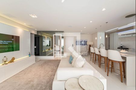 Sala de apartamento para alugar com 2 quartos, 105m² em Brooklin Paulista, São Paulo