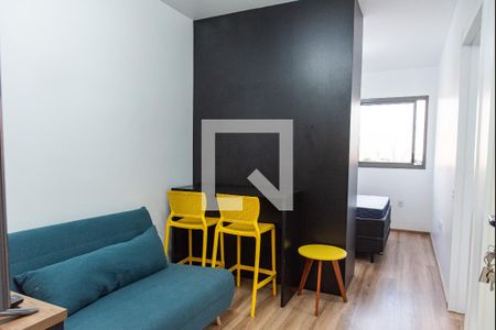 Sala de apartamento para alugar com 1 quarto, 32m² em Vila Dom Pedro I, São Paulo