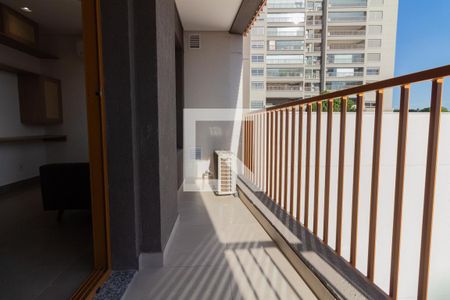 Varanda Sala de apartamento à venda com 1 quarto, 38m² em Butantã, São Paulo