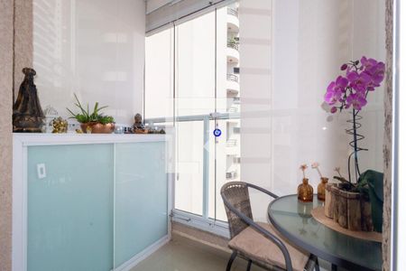 Varanda de apartamento à venda com 1 quarto, 36m² em Vila Regente Feijó, São Paulo