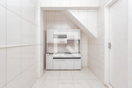Cozinha de casa para alugar com 1 quarto, 35m² em Vila das Merces, São Paulo
