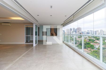 Sala - Varanda de apartamento à venda com 3 quartos, 258m² em Vila Cordeiro, São Paulo