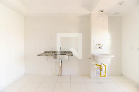 Cozinha e Área de Serviço de apartamento para alugar com 2 quartos, 46m² em Vila Esperança, São Paulo