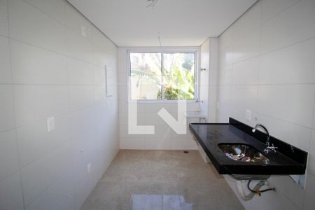 Cozinha  de apartamento à venda com 2 quartos, 46m² em Lagoinha, Belo Horizonte