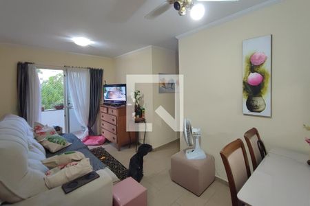 Sala de apartamento à venda com 2 quartos, 64m² em Jardim do Trevo, Campinas