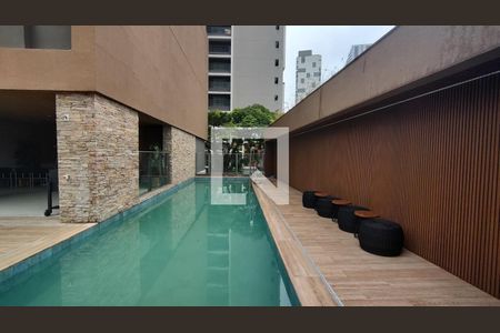 Área comum - Piscina de kitnet/studio à venda com 1 quarto, 25m² em Jardim das Acácias, São Paulo