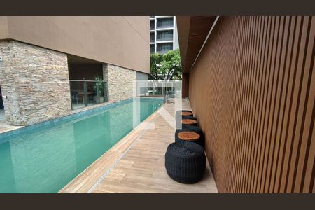 Área comum - Piscina de kitnet/studio à venda com 1 quarto, 25m² em Jardim das Acácias, São Paulo