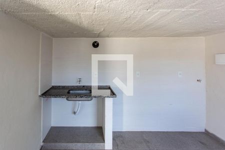 Cozinha de kitnet/studio para alugar com 1 quarto, 40m² em Glória, Belo Horizonte