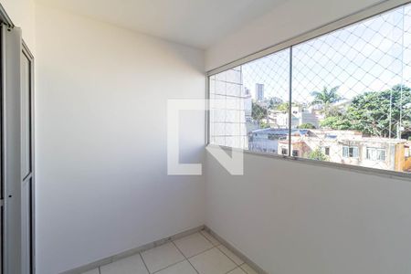Varanda da sala  de apartamento à venda com 2 quartos, 75m² em Ouro Preto, Belo Horizonte
