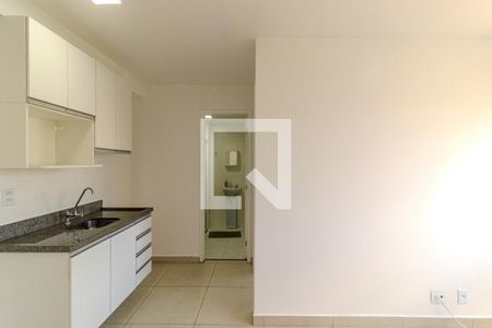 Sala e Cozinha de apartamento para alugar com 1 quarto, 25m² em Vila Buarque, São Paulo