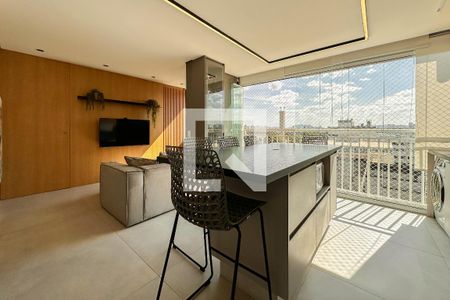 Sala de apartamento para alugar com 1 quarto, 49m² em Parque Industrial Tomas Edson, São Paulo