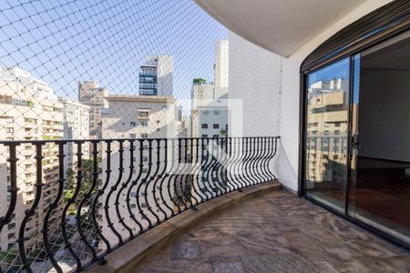 Varanda 2 da Sala de apartamento à venda com 6 quartos, 468m² em Jardim Paulista, São Paulo