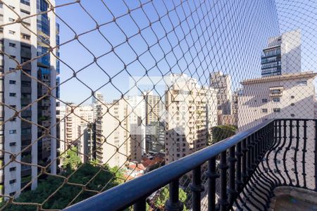 Varanda 1 da Sala de apartamento à venda com 6 quartos, 468m² em Jardim Paulista, São Paulo