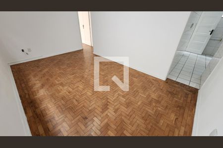 Detalhe Sala de apartamento para alugar com 2 quartos, 65m² em Boqueirão, Santos