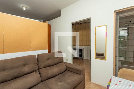 Sala de apartamento para alugar com 1 quarto, 35m² em Campanário, Diadema