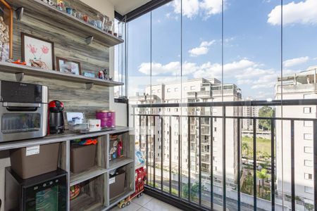 Varanda de apartamento à venda com 3 quartos, 56m² em Jardim Celeste, São Paulo
