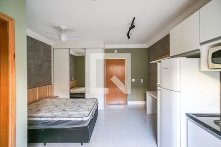 Sala quarto e cozinha de kitnet/studio para alugar com 1 quarto, 26m² em Vila Gomes Cardim, São Paulo