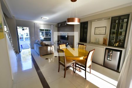 Sala de casa de condomínio para alugar com 3 quartos, 120m² em Chácara da Barra, Campinas