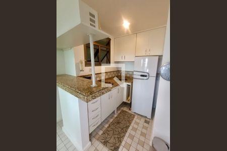 Cozinha americana de apartamento à venda com 1 quarto, 50m² em Lagoa, Rio de Janeiro