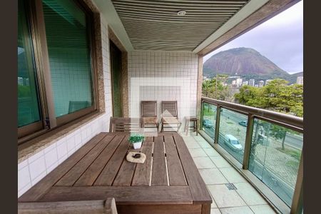 Varanda de apartamento à venda com 1 quarto, 50m² em Lagoa, Rio de Janeiro