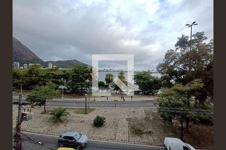 Varanda vista de apartamento à venda com 1 quarto, 50m² em Lagoa, Rio de Janeiro