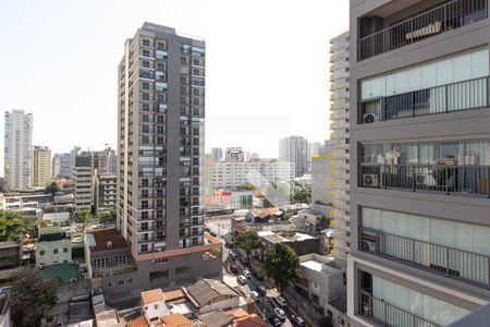 Varanda - Vista de apartamento para alugar com 1 quarto, 28m² em Vila Mariana, São Paulo