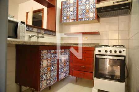 Cozinha de apartamento à venda com 1 quarto, 48m² em Centro, São Bernardo do Campo