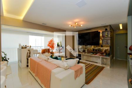 Sala de apartamento à venda com 3 quartos, 140m² em Jardim Zaira, Guarulhos