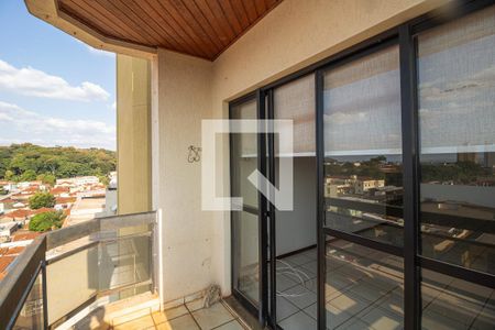 Varanda - Sala de apartamento para alugar com 3 quartos, 121m² em Campos Elíseos, Ribeirão Preto