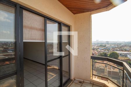 Varanda - Sala de apartamento para alugar com 3 quartos, 121m² em Campos Elíseos, Ribeirão Preto