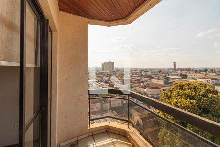 Varanda - Sala de apartamento para alugar com 3 quartos, 121m² em Campos Elíseos, Ribeirão Preto