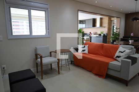 Sala de apartamento à venda com 3 quartos, 136m² em Vila Anastácio, São Paulo