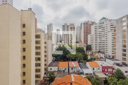 Vista da Sala de apartamento para alugar com 2 quartos, 116m² em Jardim Paulista, São Paulo