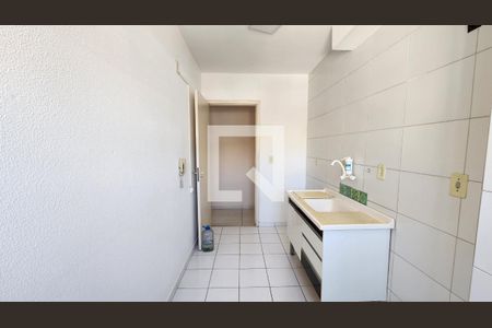 Cozinha e Área de Serviço de apartamento à venda com 2 quartos, 53m² em Vila Tupi, Várzea Paulista