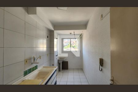 Cozinha e Área de Serviço de apartamento à venda com 2 quartos, 53m² em Vila Tupi, Várzea Paulista