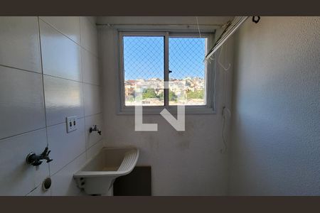 Cozinha e Área de Serviço de apartamento à venda com 2 quartos, 53m² em Vila Tupi, Várzea Paulista